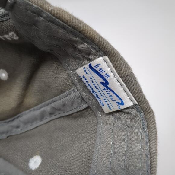 Law Enforcement Torch Run Illinois Strapback Baseball Cap Gray OS BWM Global - Picture 9 of 10